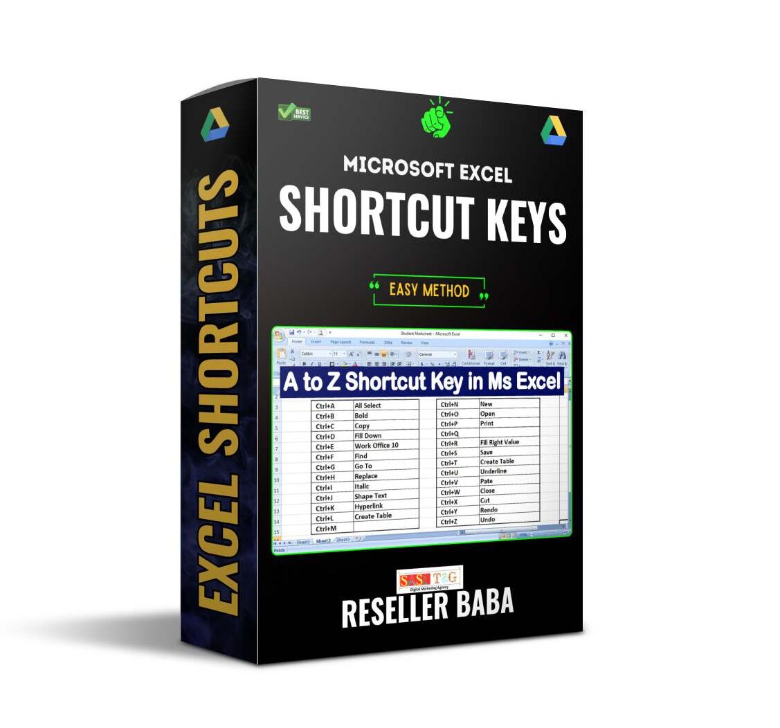 Microsoft Excel Shortcut Keys